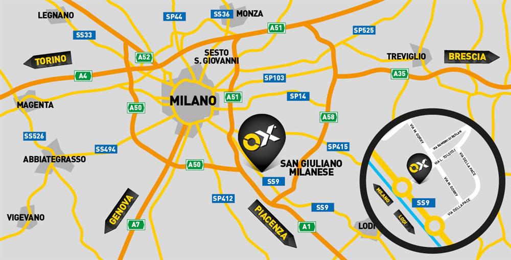 mappa ottimax san giuliano